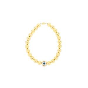 Timeless pearly ball necklace